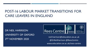 Post-16 labour market